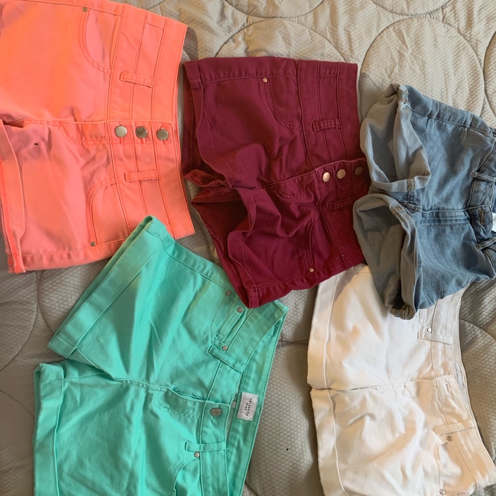 BUNDLE 5 DENIM SHORTS